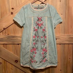 Umgee mint striped dress